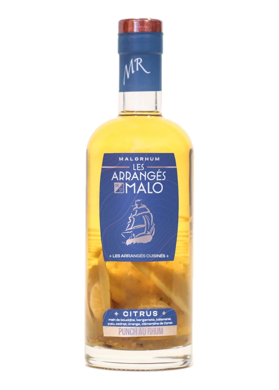 Bouteille de punch au rhum Citrus’ Malorhum